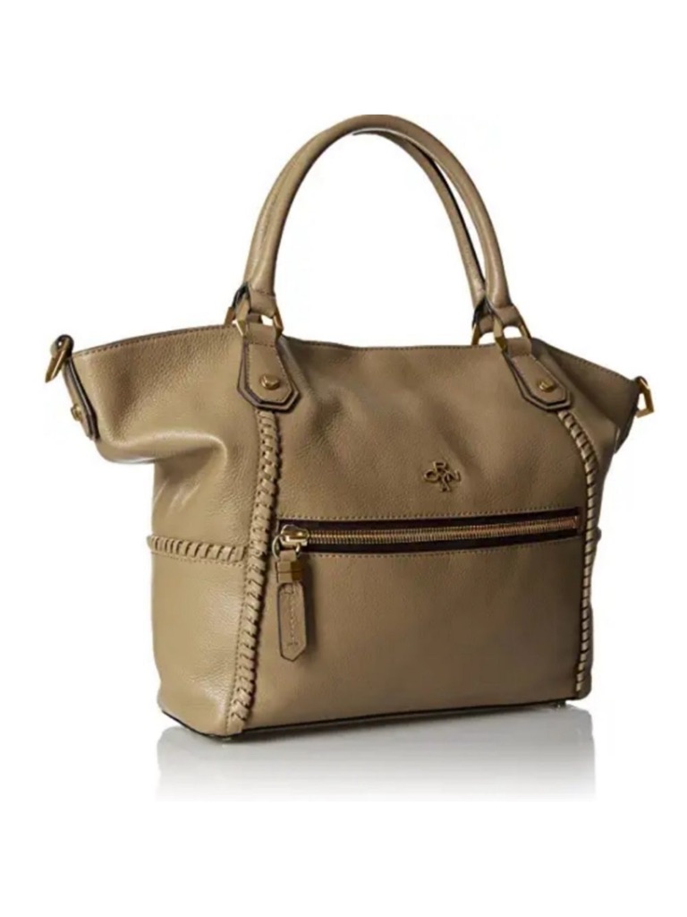 Oryany Drew Pebble Leather Crossbody Satchel Bag